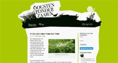 Desktop Screenshot of oogstenzonderzaaien.nl